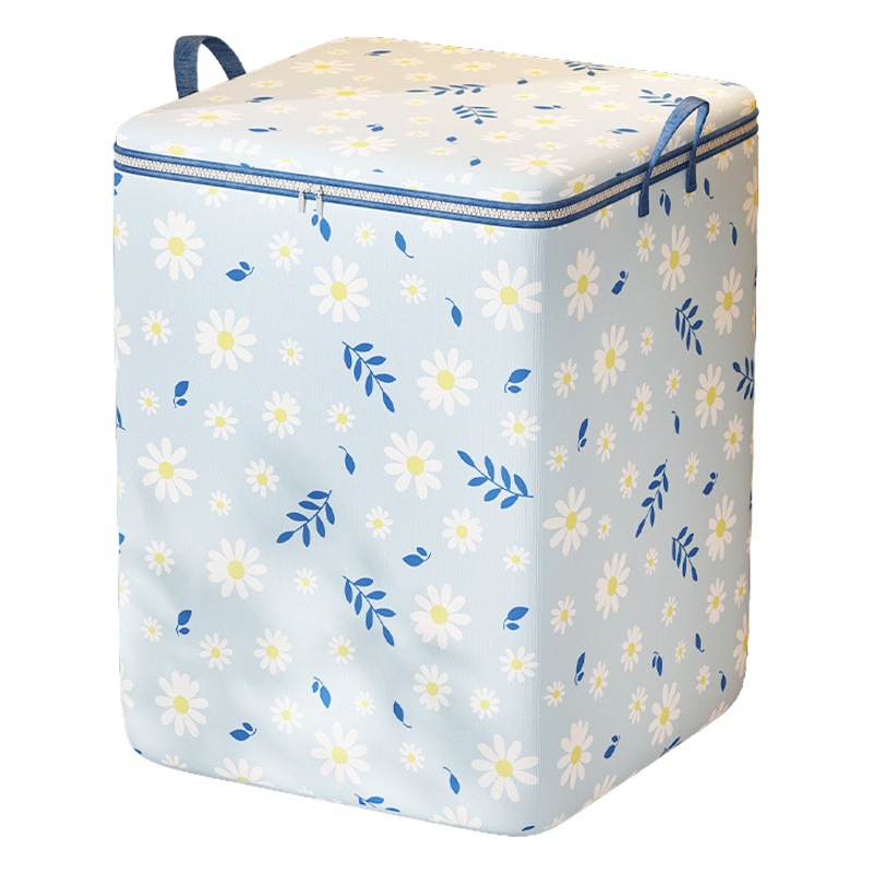 Bolsa de almacenamiento de edredón, ropa grande para el hogar súper gruesa, bolsa de acabado de edredón, bolsa plegable a prueba de polvo, bolsa de embalaje móvil