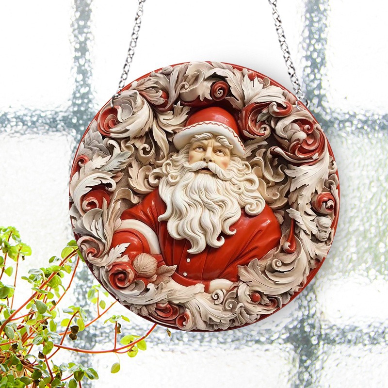 Ceramic Relief Santa Claus 3