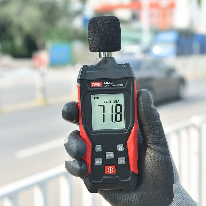 Детектор децибел Tenas TA650A Тестер шума бытовой детектор громкости звука измеритель шума