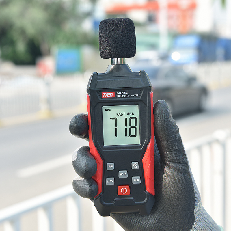 Tenas decibel detector TA650A noise tester household volume sound detector noise meter