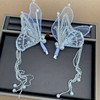 Hair accessory suitable for photo sessions for bride with tassels