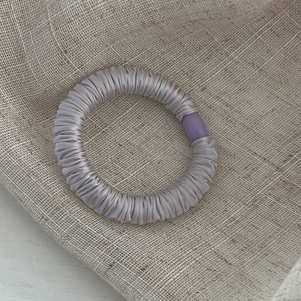 연한 보라색 슈퍼 소프트 고무 밴드