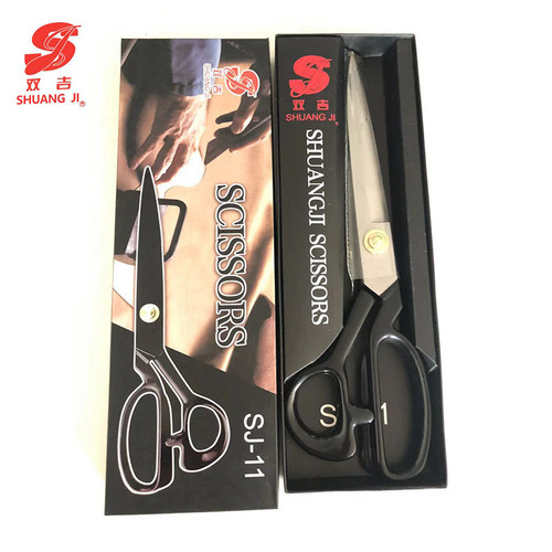 Shuangji large scissors scissors factory scissors wholesale scissors pvc sewing tailor scissors manufacturer wholesale