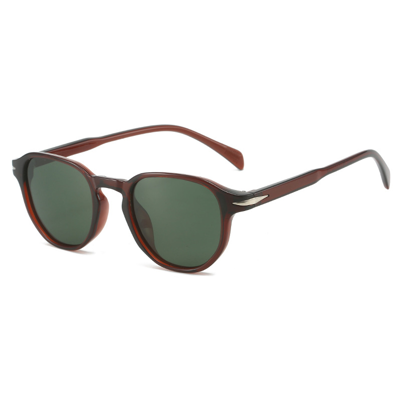 2024 nueva fábrica directa retro gafas de sol polarizadas para hombres y mujeres gafas de sol de Marco grande de moda transfronteriza Comercio exterior gafas de sol