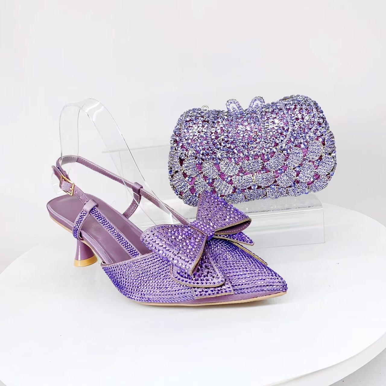 Italienische Damen-Abendschuhe von Designern, Kristall-Diamanten, Schnürung, Gepäckstück, Sommerneu_voghion.com