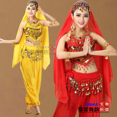 Indian dance performance clothing belly dance suit new adult practice dance performance dance performance suit