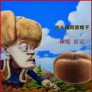 Тёплая меховая шапка с ушками и подкладкой на хлопке для взрослых