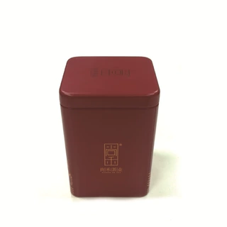 厂家定制大红色礼赠品红茶叶包装空铁盒 正山小种红茶包装铁罐