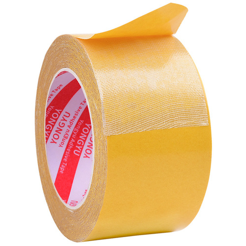 Double-sided cloth-based tape to strongly fix carpets, wedding decoration balloons, double-sided tape to paste happy words and Spring Festival couplets cloth-based tape