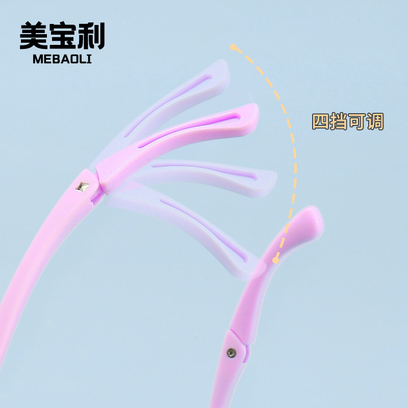 Wholesale manufacturer optical frames for teenagers and children, TR90 sports anti-slip adjustable prescription glasses.