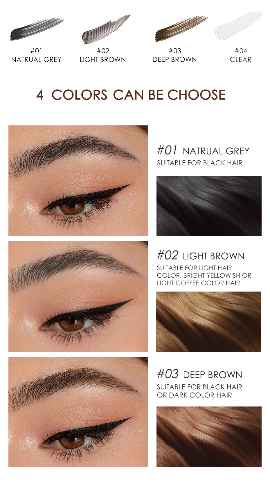 FOCALLURE Eyebrow Gel