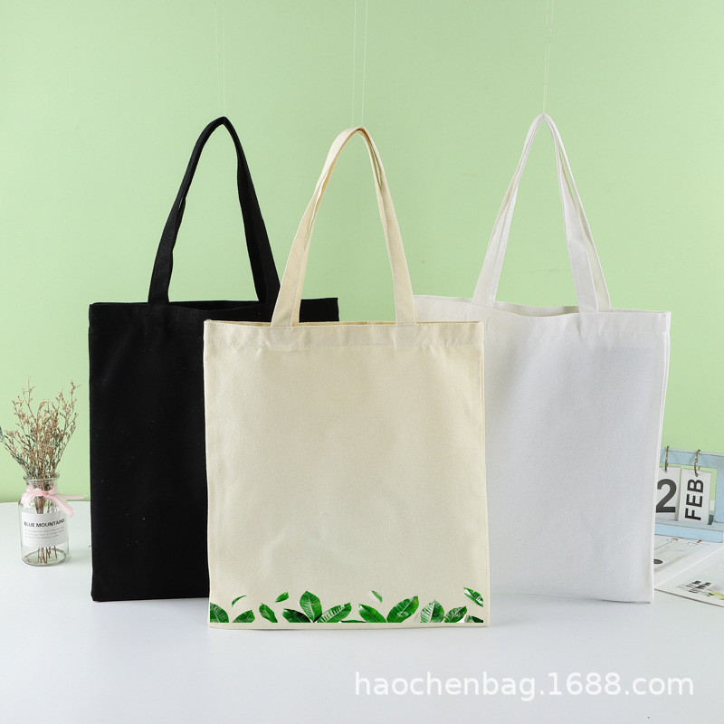 厂家批发帆布袋做学生涂鸦棉布袋定手提帆布包制 定广告购物袋