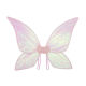Cross-border Amazon Children Adult Angel Wings Colorful Butterfly Festival Party Elf Butterfly Wings Prop Set