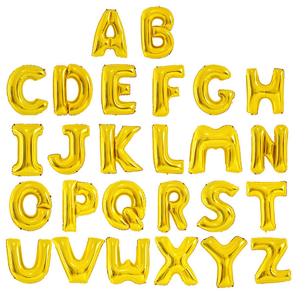 Letters and numbers