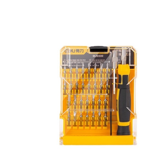 Powerful Screwdriver Set, Small and Medium-sized Flathead and Phillips Screwdrivers, Notebooks, Phones, Computers, Disassembly Tools DL1021D/DL3501