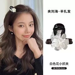 カメリア絶妙な小さなヘアクリップ後頭部ハーフヘアクリップ女性のための 2024 新しい夏ショールヘアクリップショートヘアクリップ