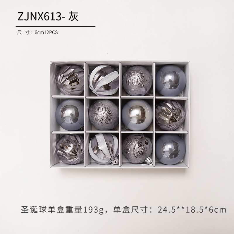 6CM gris ZJNX613(12 pack)