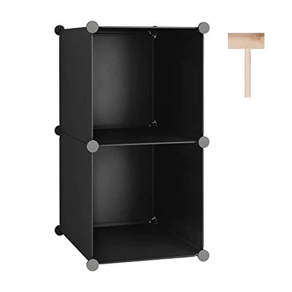 Black two grids without door