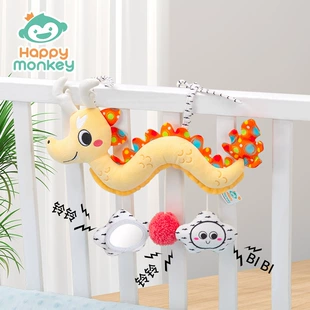 Подвеска-погремушка Happy Monkey «дракончик» на коляску скандинавский стиль