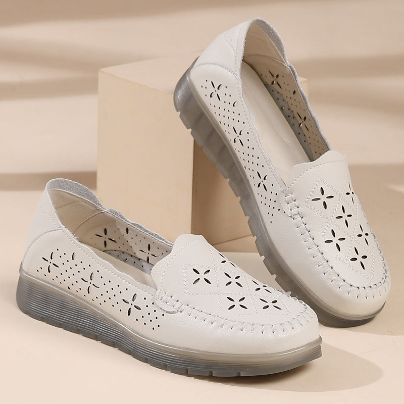 2025 zapatos al por mayor transfronterizos una agencia de comercio exterior al aire libre viajes al aire libre XiaoShan Tong estación independiente hueco zapatos de madre