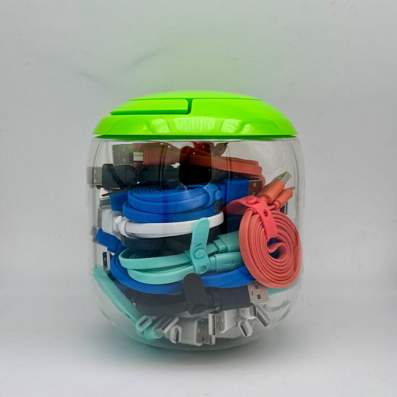 Silicone Data Cable Storage Box, Fast Charging Cable Winder, Mobile Phone Data Cable Organizer, Portable Storage Bucket Silicone Data Cable Storage Box, Fast Charging Cable Winder, Mobile Phone Data Cable Organizer, Portable Storage Bucket