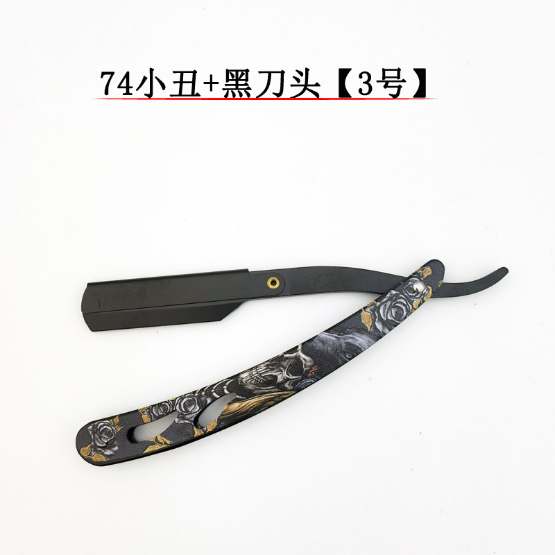 Navaja de Afeitar Plegable Manual, Acero Inoxidable, Afeitado, para Cara y Cuello image 9