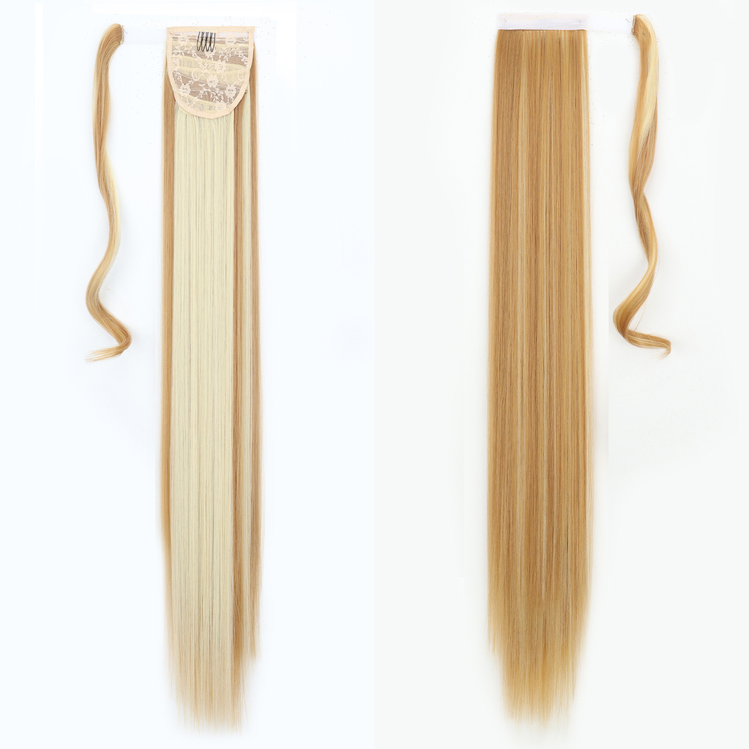 85CM larga seda de alta temperatura cabello recto cabello caballo fibra química caballo cabello