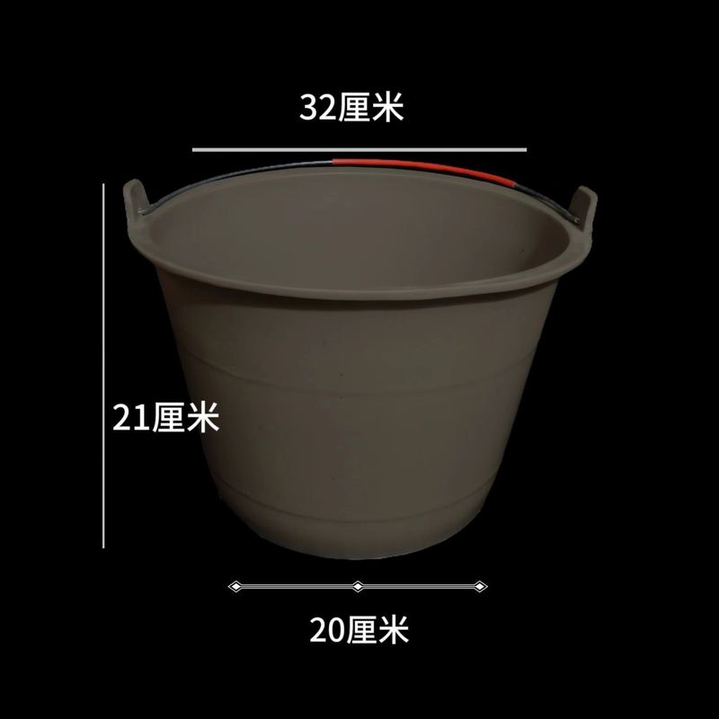 泥バケツ、灰バケツ、コンクリート腱、建設現場のモルタル、増粘建設現場のセメント泥、プラスチック家庭用レンガ職人|undefined