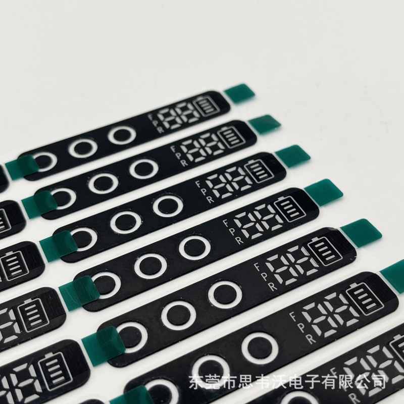 美甲打磨机数显PC镜片亚克力PC显示面板表面防刮花反面备高粘背胶