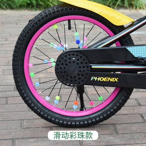 Bicycle spoke beads children's bicycle bicycle luminous spoke decoration mountain bike wire cylinder riding accessories