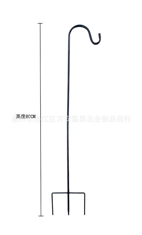 春の売れ筋屋外公園庭庭蜂の花給水器鉄製羊飼いフック吊りロッド地面プラグ防水|undefined