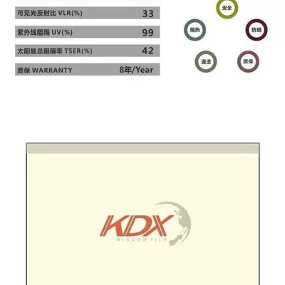 Automotive Film — Kangdexin Car Film Insulation Sunscreen - default-item-magnetic-control-film-e70-front-windshield-30m