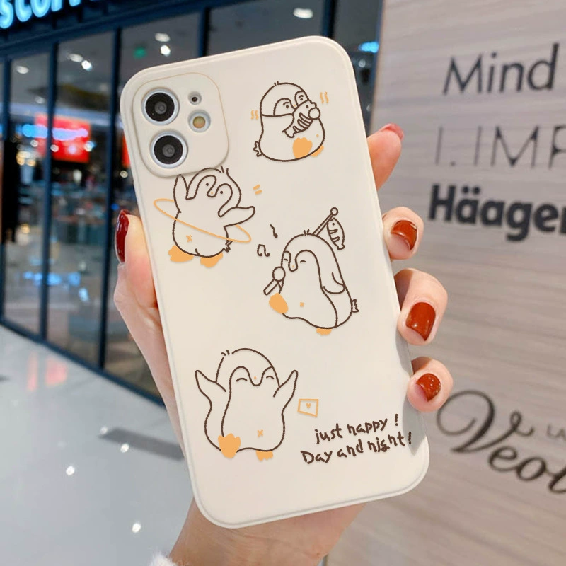 Совместимый чехол для Apple, мультяшный дизайн, iPhone 12 Pro, телефон XS Max, 13, с медвежатами