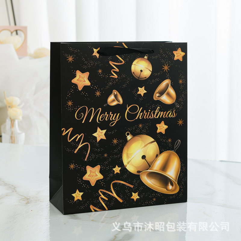 Bolsa de regalo de Navidad nuevo embalaje de regalo de comercio exterior fiesta de fiesta bolsa de papel bolsa de regalo de Navidad bolso de mano