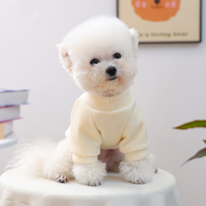 宠物衣服秋冬新款小型犬幼犬快乐狗猫保暖舒适求婚情人节圆领衫|undefined