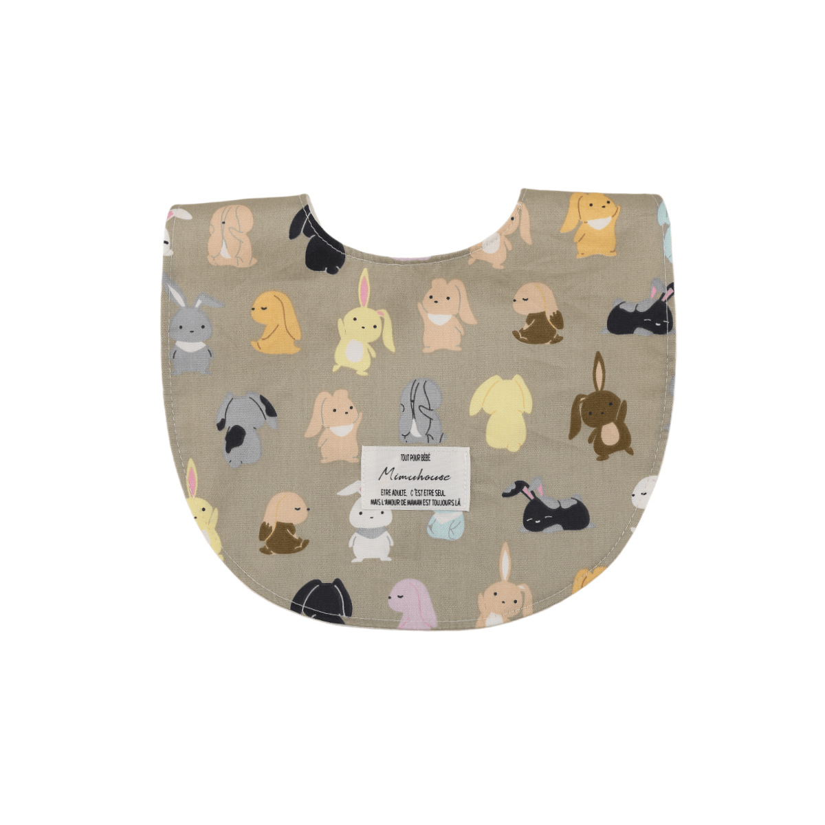 Babero Impermeable para Bebé de 100% Algodón y TPU Impermeable para Bebés image 29