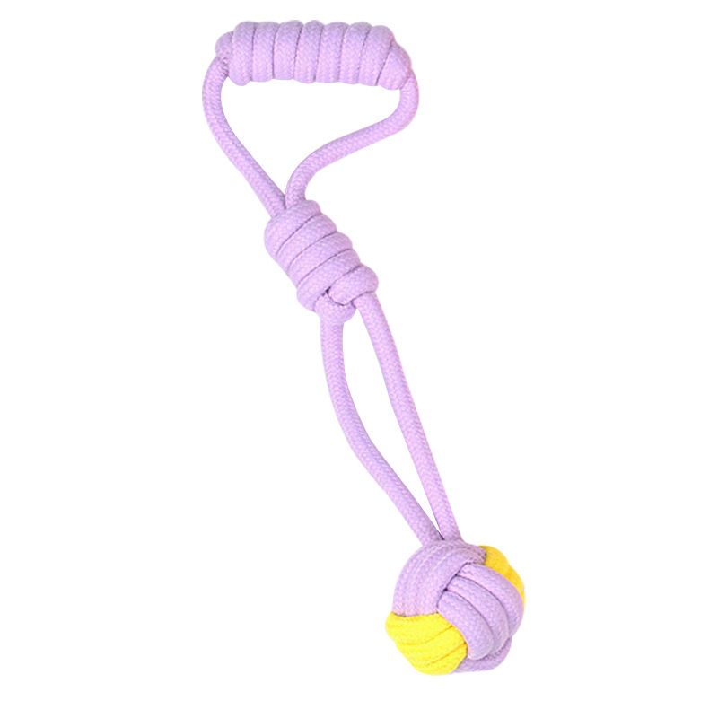 Temu se especializa en juguetes de cuerda de algodón para mascotas