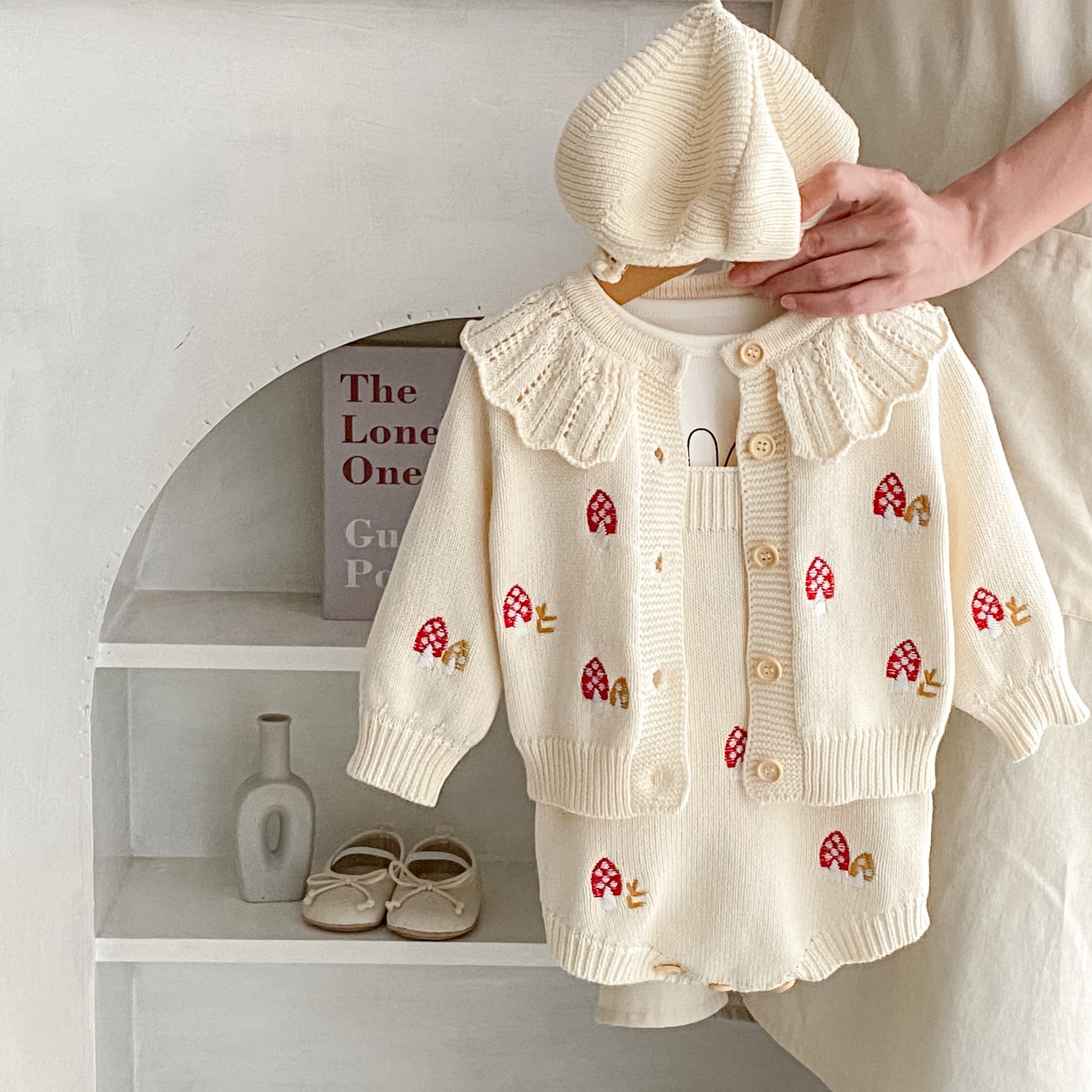 Basic Printing Cotton Baby Clothing Sets display picture 1