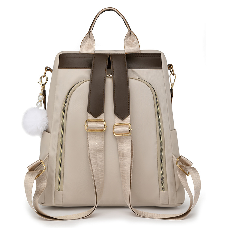 Mochila femenina 2024 mochila nueva moda todo-fósforo viaje antirrobo de gran capacidad mochila escolar para estudiantes bolso de cercanías