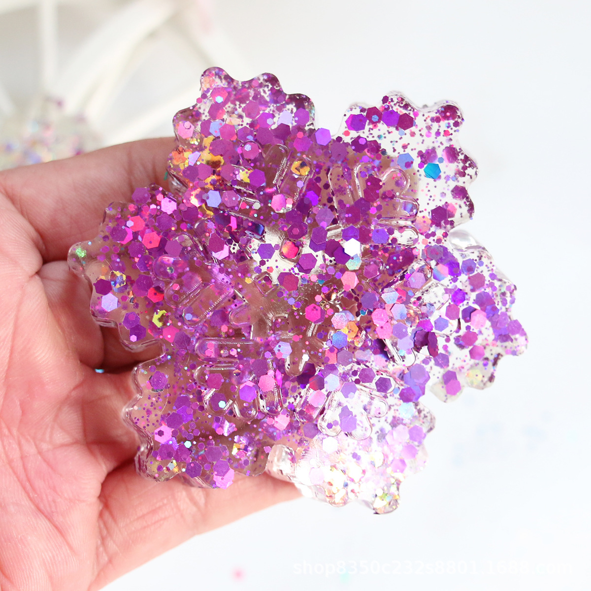 Ventas transfronterizas de nieve estrellada pellizco de compresión juguetes de alivio de la emoción para ventilar regalos creativos para niños al por mayor