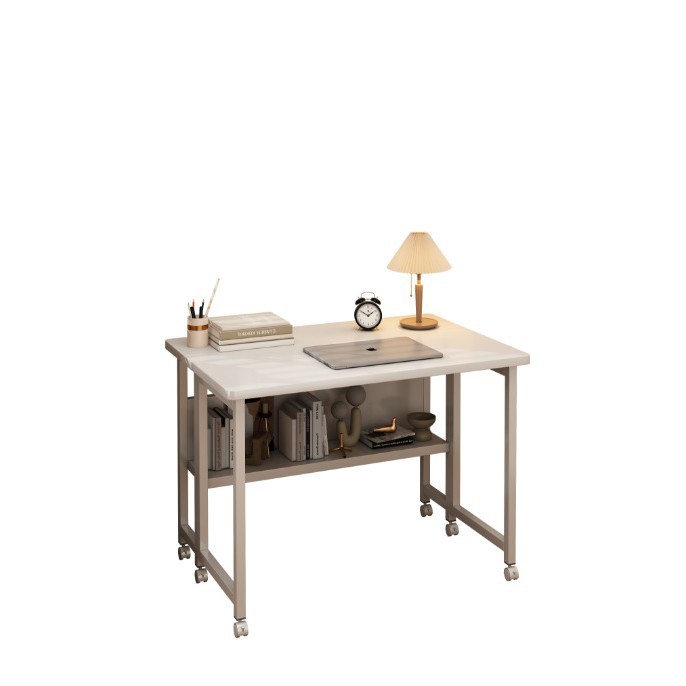 Escritorio de computadora, escritorio plegable, dormitorio doméstico, escritorio de escritorio, escritorio de escritorio moderno y simple.