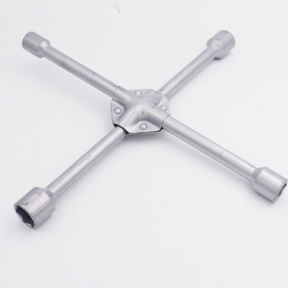 乐驶达工厂五金工具扳手铬钒钢镜面扳手汽修轮胎扳手套筒十字扳手