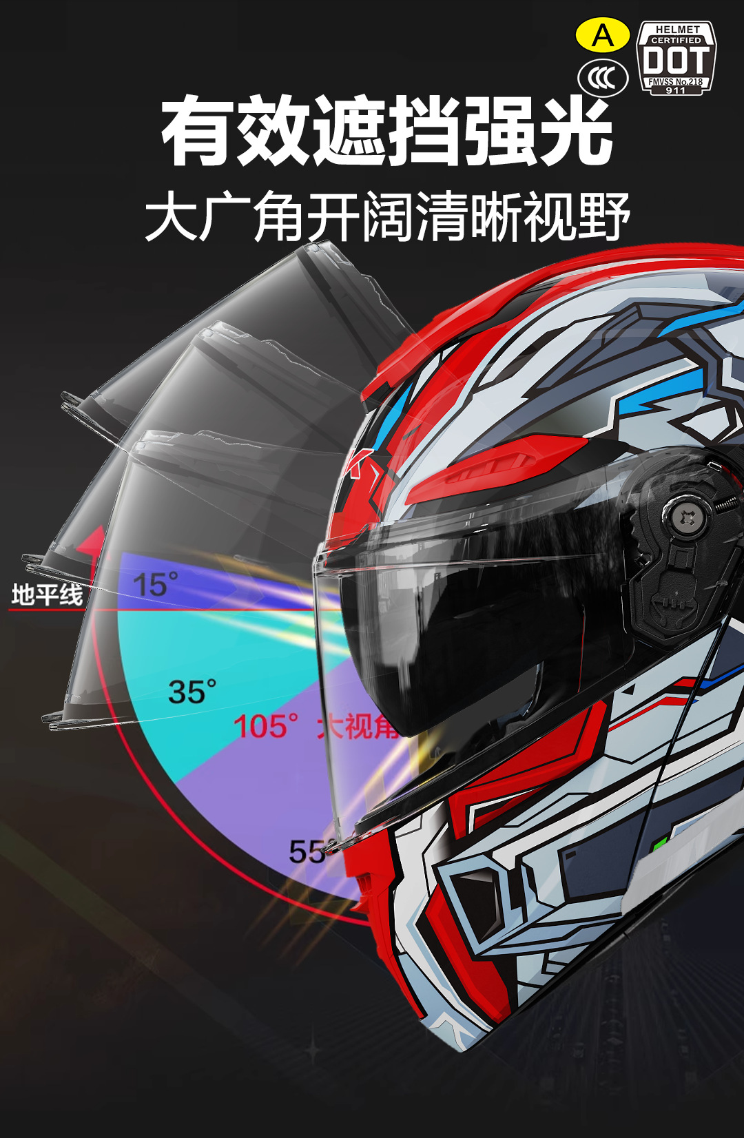 3C/Dot Motorcycle Helmet Men's Motorcycle Warm Winter Electric Vehicle Women's All-Season Universal Mecha Safety Half Helmet