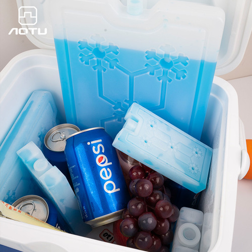 Outdoor insulated box ice pack reusable ice plate freezing freezer refrigeration fresh-keeping ice crystal box cold-keeping ice bricks