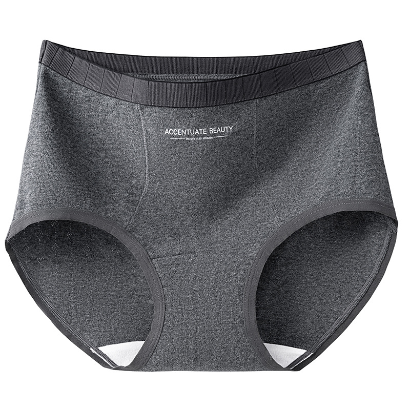 Bragas de algodón de colores, bragas de algodón de cadera de cintura alta para mujer, entrepierna antibacteriana de grado 10A, entrepierna inferior larga, abdomen, calzoncillos de mujer