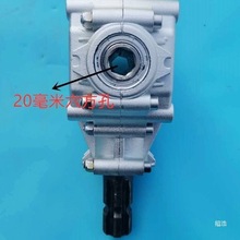 铝合金T2小型直角转向齿轮箱变速箱农机改装导向机械