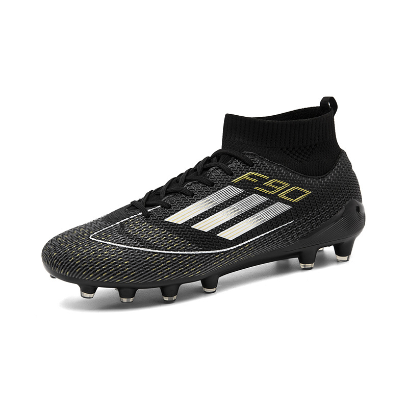 2025 nuevos fabricantes juveniles ventas directas de zapatos de fútbol transfronterizos calzado de fútbol para hombres y mujeres clavos altos