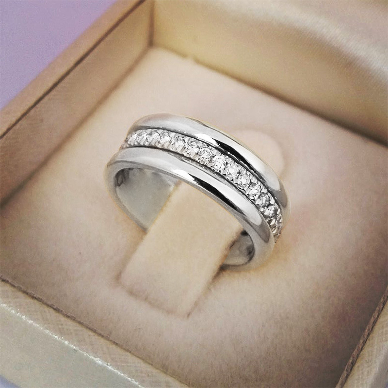 Electroplated Diamond Ring - Image 1