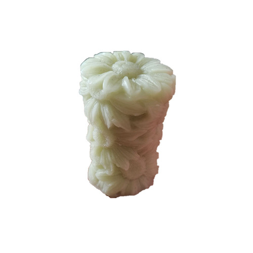 BK8038 3D Rose, Chrysanthemum, Pearl Column LOVE Craft Kit Candle Ice Block Silicone Mold