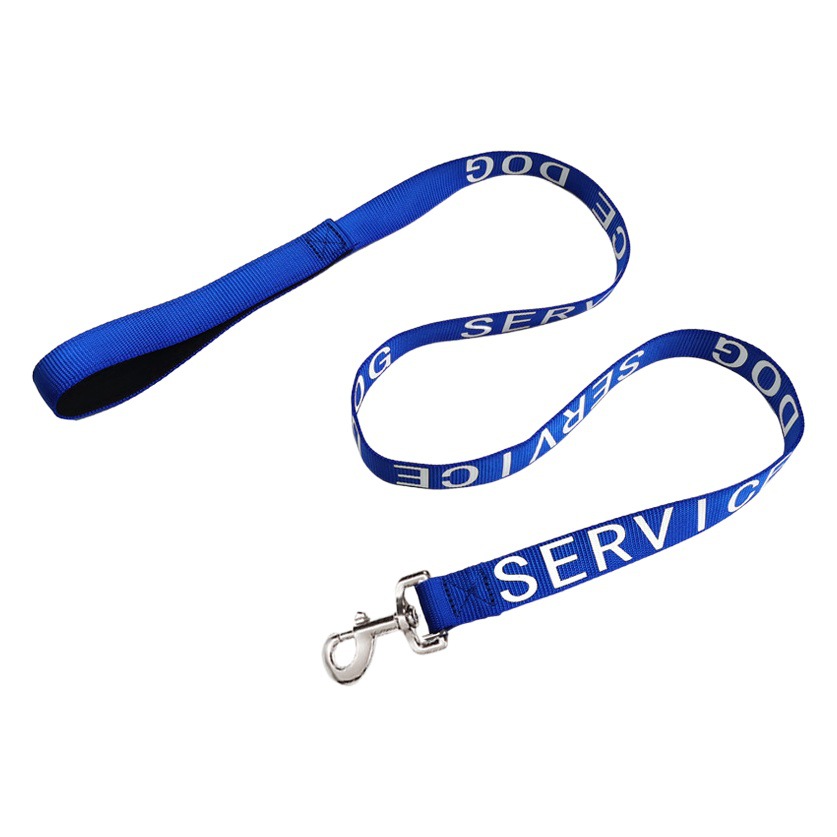 WOPET Amazon nuevo tejido Jacquard SERVICEDOG Chaleco de nylon cordón fabricante cuerda de tracción para mascotas